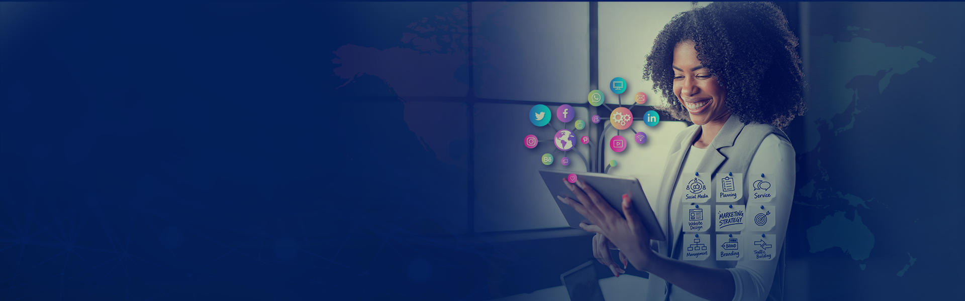 Stratégie d'acquisition digitale multicanal : réseaux sociaux, branding et marketing chez Pixavia